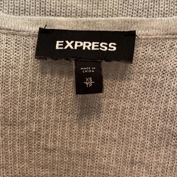 Express long puff sleeve cardigan - Picture 8 of 11